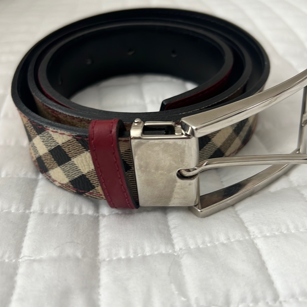 Authentic Burberry belt